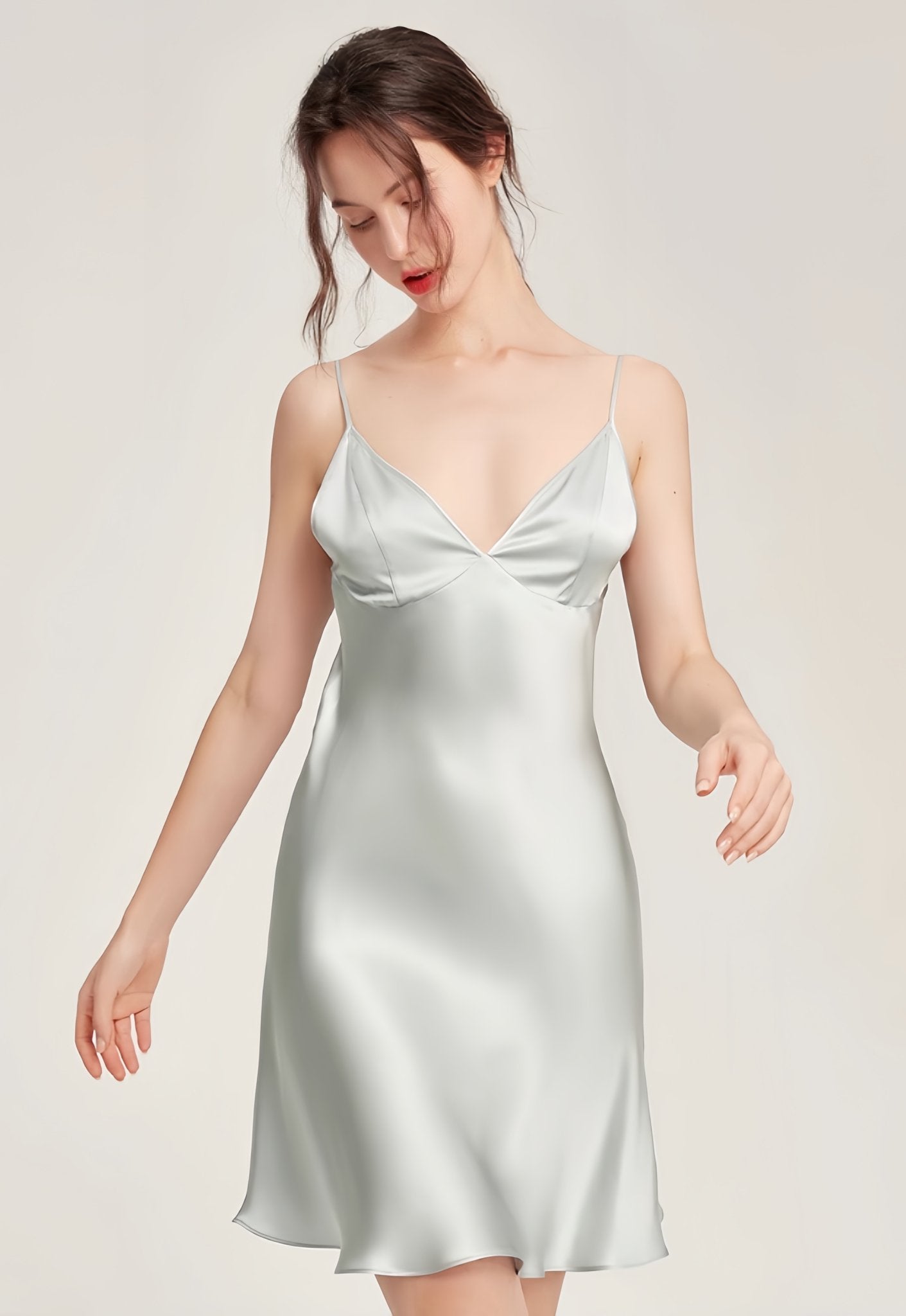 19 Momme silk nightgown - ErosLace