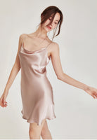 19Momme Multicolor silk nightgown - ErosLace