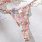 Embroidered Floral Fishbone Sexy Lingerie - ErosLace