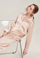 long sleeve silk suit - ErosLace