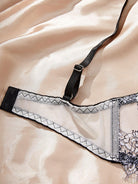 Pure Desire French Push-Up Bra Set: Ultra-Thin Sheer Lace Lingerie - ErosLace