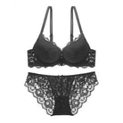 push up lace bra set - ErosLace